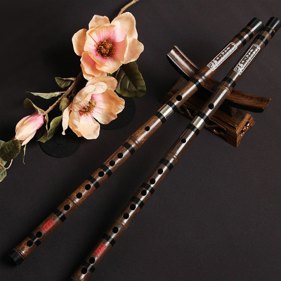 紫竹笛子精制小g调f调曲笛c调低音笛大降b调演奏笛子乐器